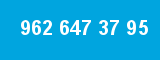 962 647 37 95 962 647 37 95